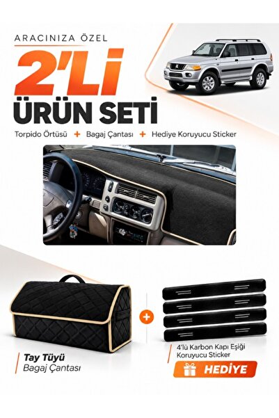 e-biz Mitsubishi Montero Sport (1996-2009) Compatible Glove Box Cover + Towel...