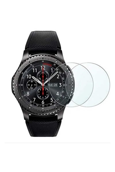 OEM Set of 2 tempered glass screen protectors for smartwatch, 2.5D, 9H, compa...