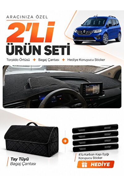 e-biz Renault Kangoo (2023-2026) Compatible Dashboard Cover + Tay Feather Tru...