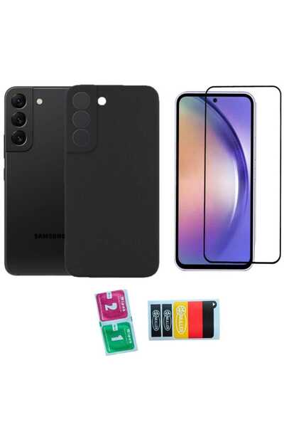 Müller Set husă din silicon lichid premium cu interior din microfibră + folie...