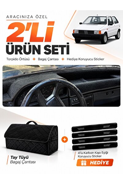 e-biz Fiat Uno 60,70 (1983-1995) Compatible Dashboard Cover + Tay Feather Tru...