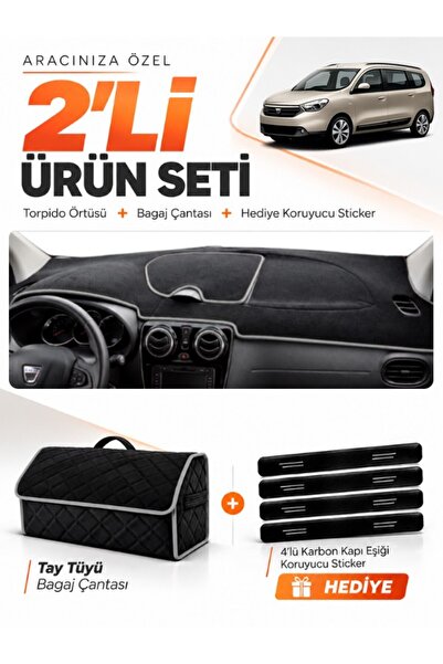 e-biz Dacia Lodgy (2010-2017) Compatible Dashboard Cover + Thai Feather Trunk...