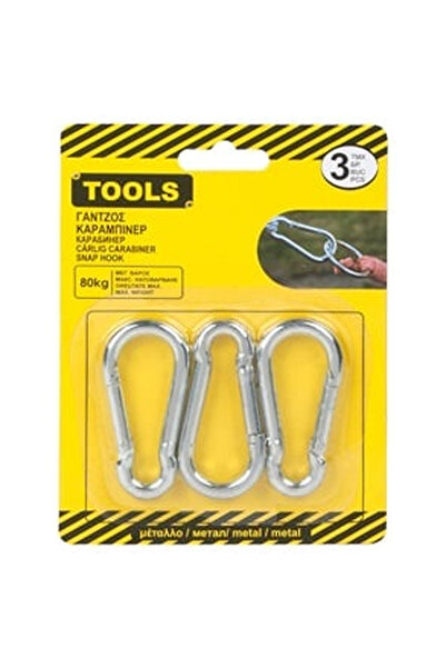 OEM Καραμπίνερ Carlige 6cm - 3 τεμάχια