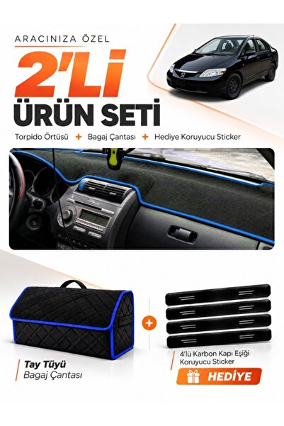e-biz Honda City (2002-2007) Compatible Dashboard Cover + Thai Feather Trunk ...