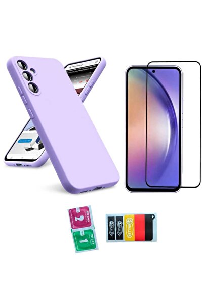 Müller Set husă din silicon lichid premium cu interior din microfibră + folie...