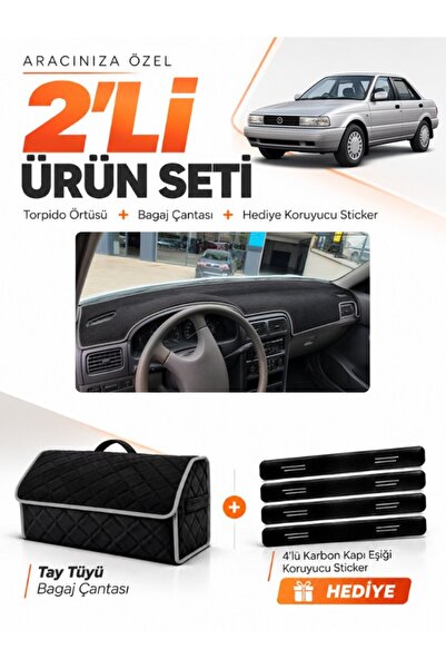 e-biz Nissan Sunny (1990-1995) Compatible Torpedo Cover + Thai Feather Trunk ...