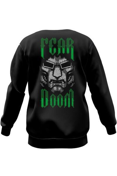 Karmadia Store Doctor Doom Front & Back Printed Unisex Sweatshirt