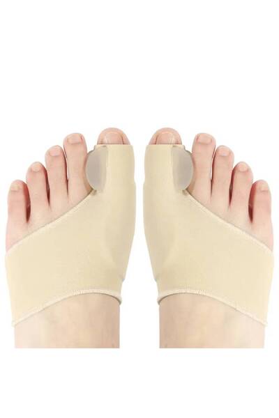 h.t sağlık 2 Adet Tekstil Makaralı Bunyon Koruyucu Halluks Valgus