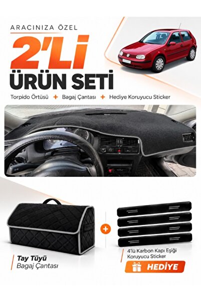 e-biz Volkswagen Golf 4 Mk4 (1997-2003) Compatible Glove Box Cover + Tay Feat...