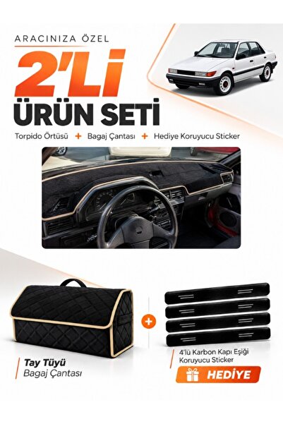 e-biz Mitsubishi Lancer (1987-1991) Compatible Torpedo Cover + Thai Feather T...