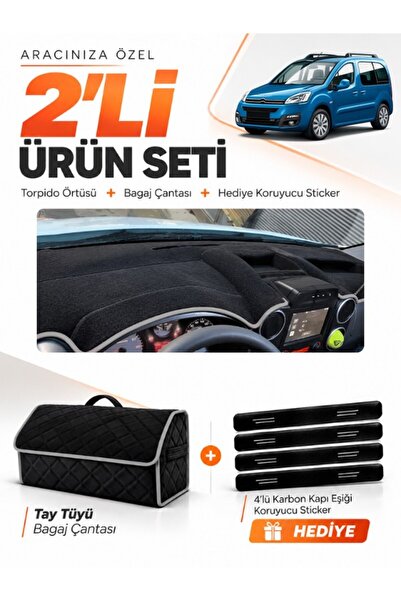 e-biz Citroen Berlingo Top Pocket Without Cover (2015-2020) Compatible Glove ...