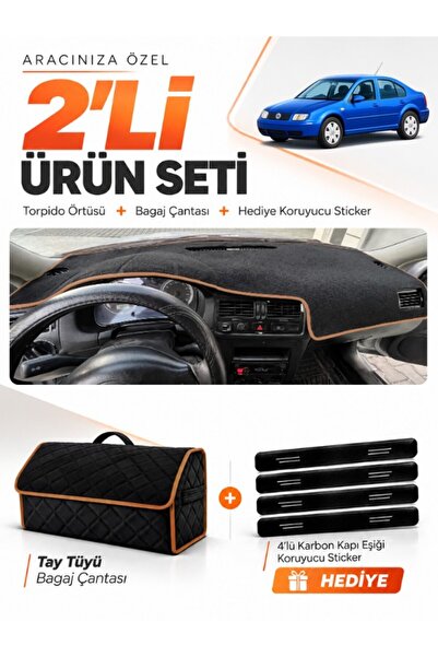 e-biz Volkswagen Jetta (1997-2003) Compatible Dashboard Cover + Tay Feather T...