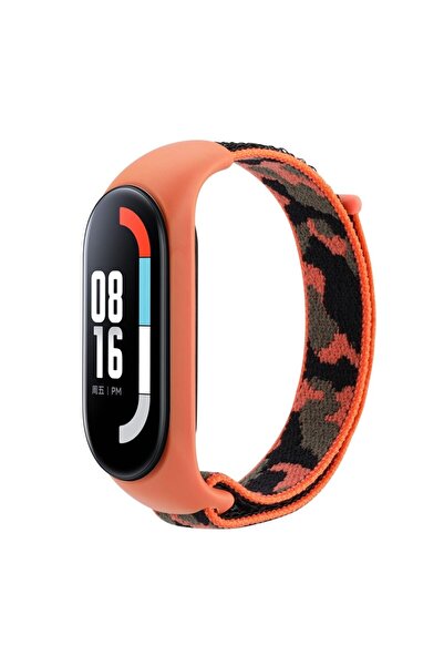 OEM Curea textilă din nailon pentru smartwatch, ajustabilă, compatibilă cu Xi...