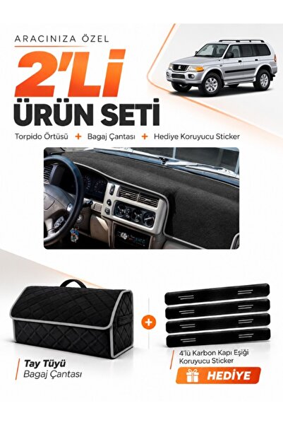 e-biz Mitsubishi Montero Sport (1996-2009) Compatible Glove Box Cover + Towel...