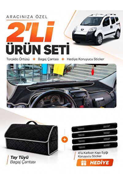 e-biz Peugeot Bi̇pper (2007-2020) Compatible Torpedo Cover + Thai Feather Tru...