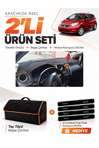 e-biz Nissan Note E12 (2009 and Later) Compatible Torpedo Cover + Tay Feather...