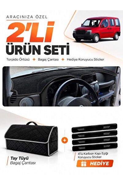 e-biz Fiat Doblo (2000-2008) Small Screen Without Airbags Compatible Glove Bo...