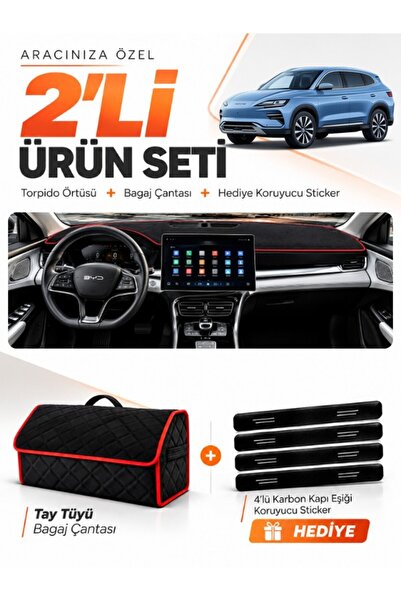 e-biz Byd Seal U Dm (2024-Later) Compatible Torpedo Cover + Thai Feather Lugg...