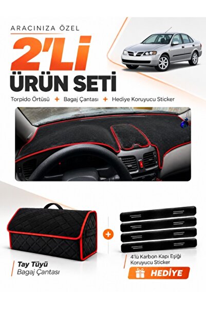 e-biz Nissan Almera Covered (2000-2006) Compatible Glove Box Cover + Tay Tüy ...