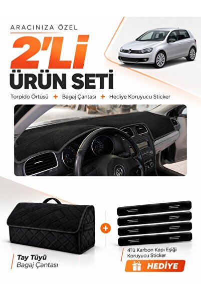 e-biz Volkswagen Golf 6 (2008-2012) Compatible Glove Box Cover + Tay Feather ...