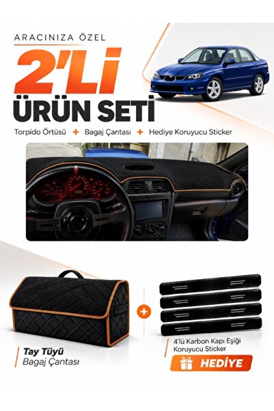 e-biz Subaru Impreza (2000-2007) Compatible Glove Box Cover + Tay Tüy Luggage...