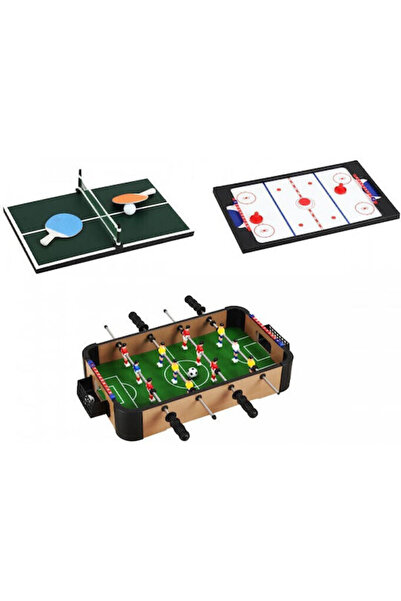 ZITA TOYS Ξύλινο Επιτραπέζιο Ποδοσφαιράκι Μ51xΠ31xΥ9.8εκ. Κωδικός: 025.8148