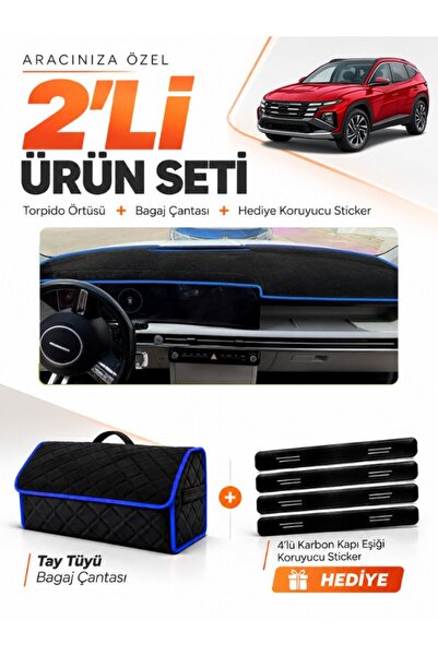e-biz Hyundai Tucson (2024+ Later) Compatible Glove Box Cover + Tay Tüy Lugga...