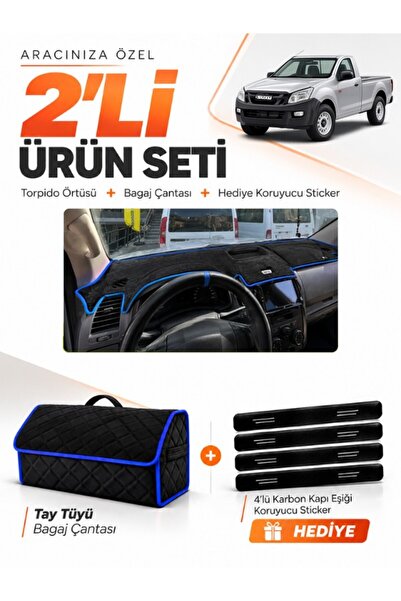 e-biz Isuzu D-Max (2012-2019) Compatible Glove Box Cover + Thai Feather Trunk...
