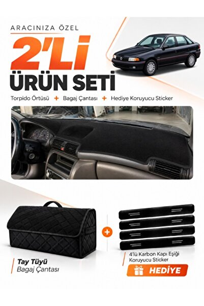 e-biz Opel Astra F Airbag Compatible (1991-1998) Compatible Glove Box Cover +...