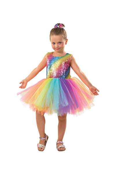 Fun Fashion Παιδική Αποκριάτικη Στολή Τούτου Ουράνιο Τόξο Μέγεθος