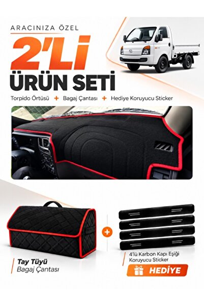 e-biz Hyundai H100 (2020-2024) Compatible Glove Box Cover + Tay Tüy Luggage B...