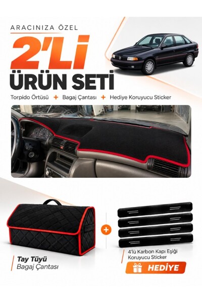 e-biz Opel Astra F Airbag Compatible (1991-1998) Compatible Glove Box Cover +...