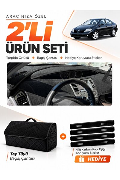 e-biz Nissan Primera P12 (2001-2004) Compatible Torpedo Cover + Tay Tüy Lugga...