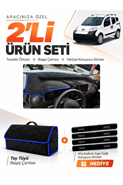 e-biz Peugeot Bi̇pper Fully Covered (2007-2020) Compatible Glove Box Cover + ...
