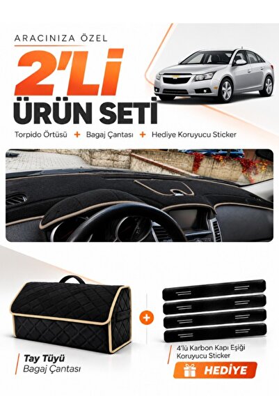 e-biz Chevrolet Cruze J300 Makyajsiz (2008-2011) Compatible Dashboard Cover +...