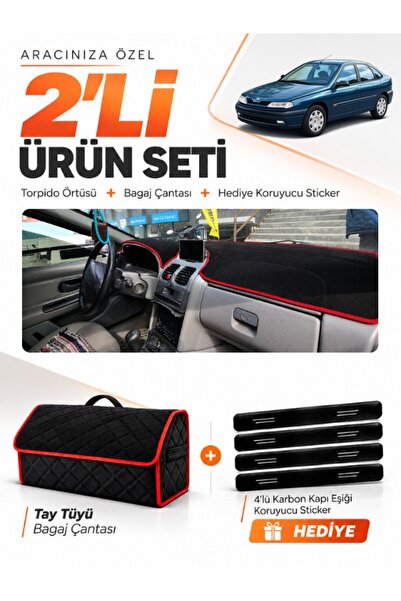e-biz Renault Laguna 1 Airbag-Compatible (2000-2007) Compatible Glove Box Cov...