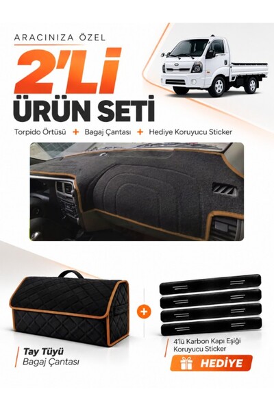 e-biz Kia Bongo (2020-2024) Compatible Torpedo Cover + Thai Feather Trunk Bag...