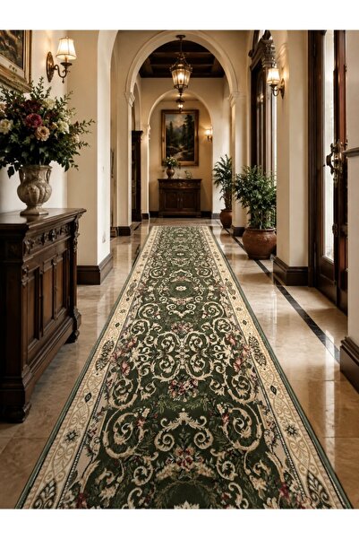 Talis Covor biserica Traversa, Lotos, Verde, 80x300 cm, Delta 15002