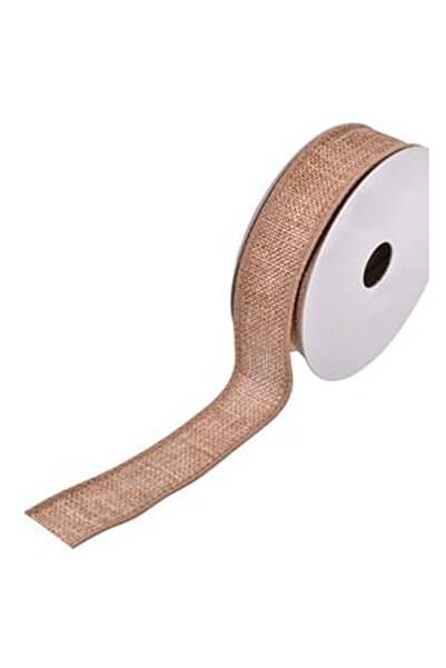 OEM Κορδέλα από γιούτα σε φυσικό χρώμα 3μ x 20mm