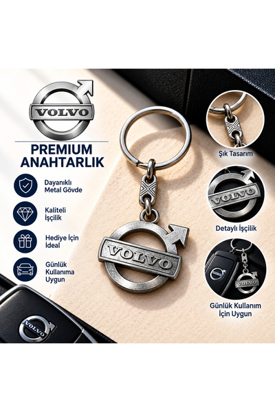 Volvo Metal Anahtarlık