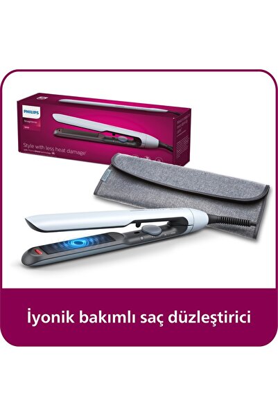 Philips 5000 Serisi Saç Düzleştirici, Argan Yağı Katkılı, ThermoProtect Tekno...