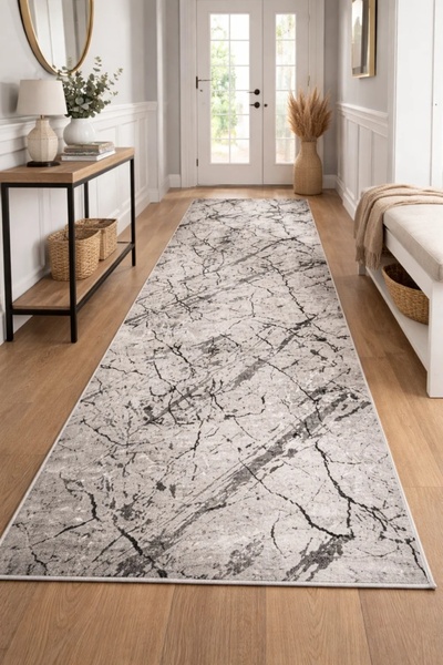 Talis Covor Traversa, Cappuccino, Gri, 80x300 cm, Delta 16132