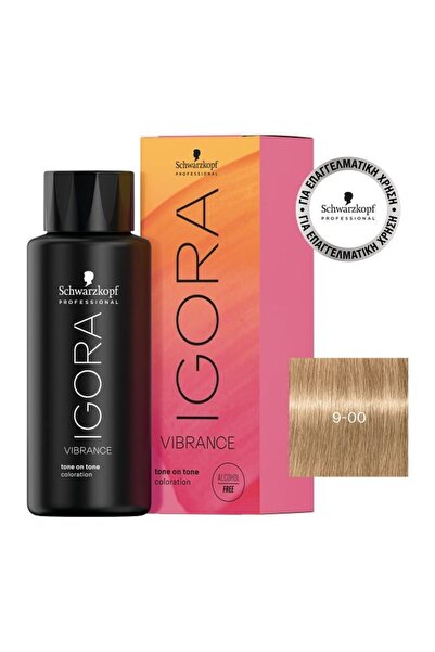 Schwarzkopf Igora Vibrance 9-00 Ξανθό Πολύ Ανοιχτό Έντονο Φυσικό 60ml