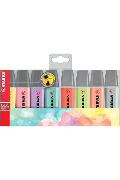 Stabilo Boss Original Pastel 8'li 70*8-2