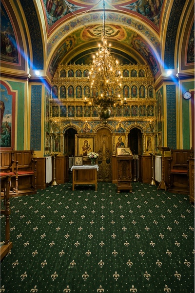 Talis Mocheta biserica, Lotos, Verde, 200x500 cm, Delta 15033 310 W