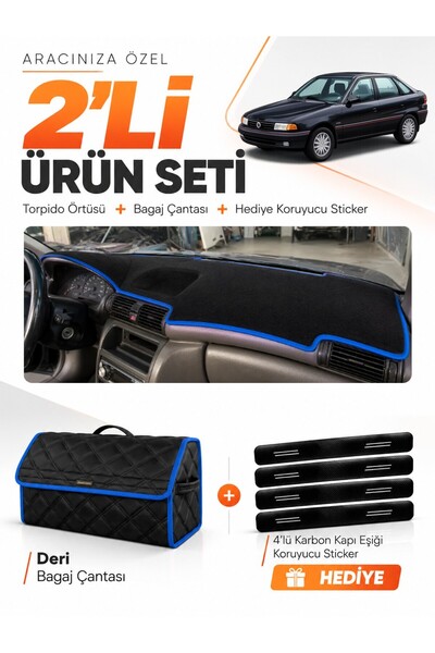 e-biz Opel Astra F Airbag Compatible (1991-1998) Compatible Dashboard Cover +...