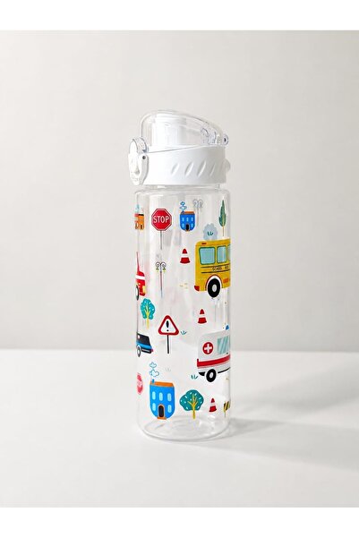 Generic Kids School Water Bottle BPA Free Leak Proof Car Design Sipper