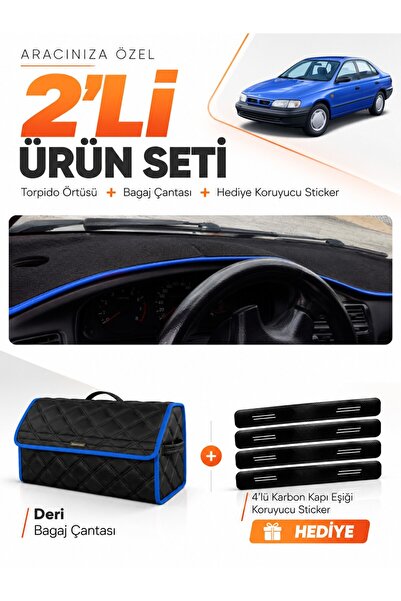 e-biz Toyota Carina E T190 Airbagli (1992-1997) Compatible Dashboard Cover + ...