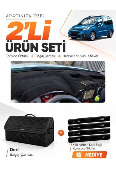 e-biz Citroen Berlingo Top Pocket Without Cover (2015-2020) Compatible Glove ...
