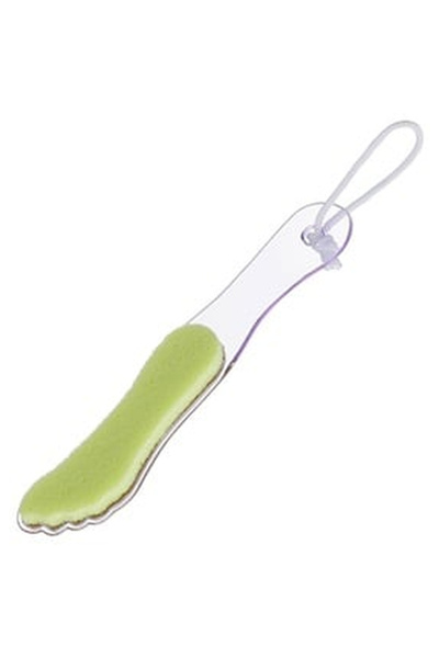 OEM Pila pentru Calcaie cu Maner din Plastic Transparent 22.5cm
